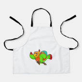 バックパック付きハイカーとしてオウム エプロン (正面)