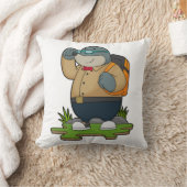 バックパック付きホクロ クッション (ブランケット)