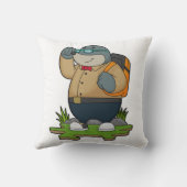 バックパック付きホクロ クッション (裏面)