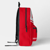 バックパック応援チーム応援プリントカットソーバッグ プリントバックパック (左)