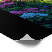 バックパック歩くを持つ女の子の結晶にファンタジー ポスター (角)