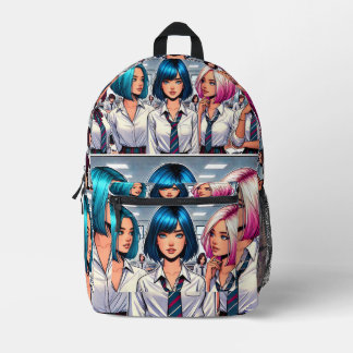 バックパック漫画1 プリントバックパック