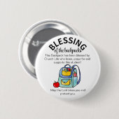 バックパック賛美ギフトラベルのキーリングボタンの 缶バッジ (正面&裏面)