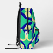 バックパック、カラフルエレガントシームレスデザインPri プリントバックパック (左)