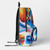 バックパック/トートバッグ(選択：アクセサリー→ Ba プリントバックパック (左)