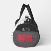 バックパック「ライフはゲームだ遊、勝ちに」キーボード ダッフルバッグ (右)