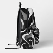 バックパック – 白黒 (左)