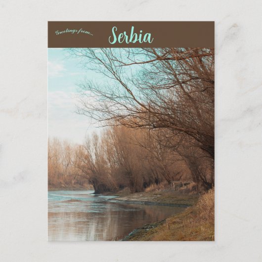 バックパランカセルビア ポストカード (正面)