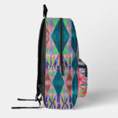 バックパ数々のックのBlaze-C/M プリントバックパック (左)