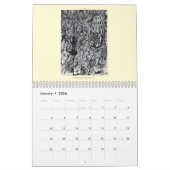 バックブレインカレンダーIII 2024 (ダブルページ) カレンダー (1月 2026)