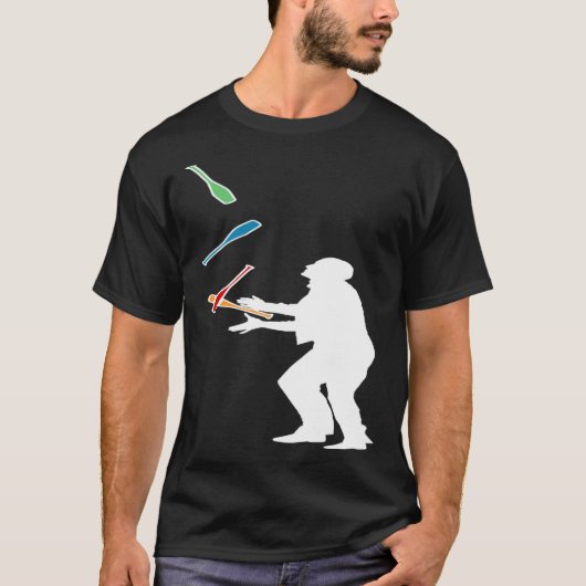 バックプリントジャグラー Tシャツ (正面)