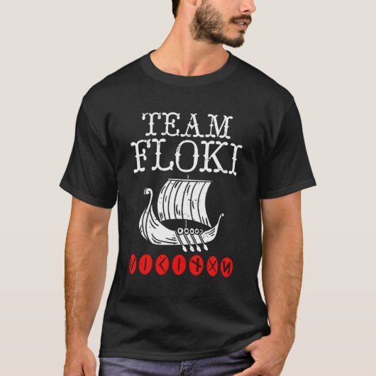 バックプリントチームFloki The Shipwright Tシャツ (正面)