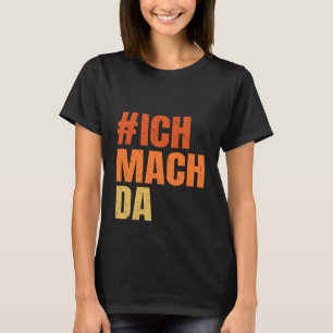 バックプリント私は政治的な状態でそれを行っていない Tシャツ