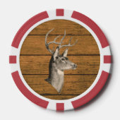 バックヘッドオンウッドトランプのポーカーチップ ポーカーチップ (正面)