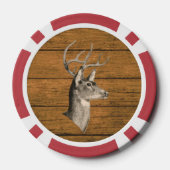 バックヘッドオンウッドトランプのポーカーチップ ポーカーチップ (裏面)