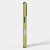 バックヘッド ダークカーキ iPhone カバー (裏面 / 右)