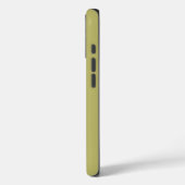 バックヘッド ダークカーキ iPhone カバー (裏面 / 左)