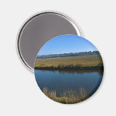 バックベイ、ニューポートビーチ、カリフォルニア マグネット (正面/裏面)