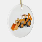 バックホウ セラミックオーナメント (右)