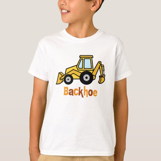 バックホウ Tシャツ (正面)