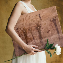 バックホルンウォッシュユタスピリット姿絵文字 キャンバスプリント