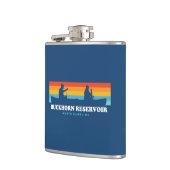 バックホルンリザーバノースカロライナ州カヌー フラスク (左)