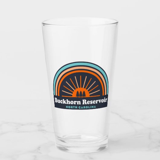 バックホルンリザーバノースカロライナ虹 タンブラーグラス (正面)
