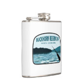 バックホーンリザーバノースカロライナ魚釣りロッド フラスク (右)