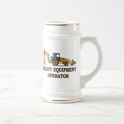 バックホー装填装置 ビールジョッキ (右)