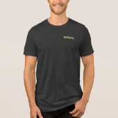 バックホーTシャツ 重機オペレーター トライブレンドTシャツ (正面)