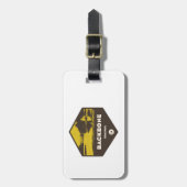 バックボーン州パークアイオワ ラゲッジタグ (正面縦)