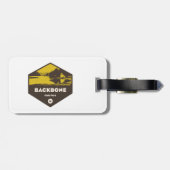 バックボーン州パークアイオワ ラゲッジタグ (裏面横)