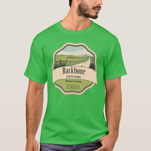 バックボーン州パーク Tシャツ (正面)