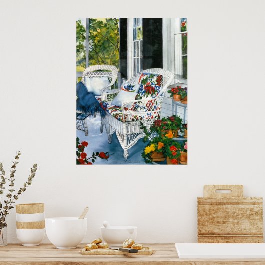 バックポーチ ポスター (キッチン)