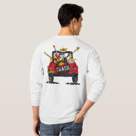バックメンズTシャツのSTBギター Tシャツ