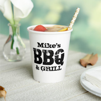 バックヤーカスタムド・ガーデンBBQパーティー用紙カップ 紙コップ