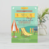 バックヤードオアシス招待状 招待状 (スタンド正面)