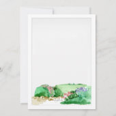 バックヤードガーデン招待状 招待状 (裏面)