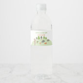 バックヤードキャンプ誕生日アンダーザスターズアウトドア ペットボトルラベル (正面)