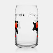 バックヤードグリルマスターグリルBBQビール ガラス缶 (左)