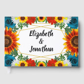 バックヤードサマーフローラ幾何学模様 ゲストブック (正面)