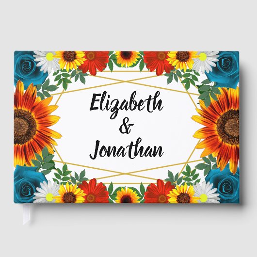 バックヤードサマーフローラ幾何学模様 ゲストブック (正面)