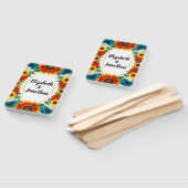 バックヤードサマーフローラ幾何学模様 ハンドファン (組立なし)