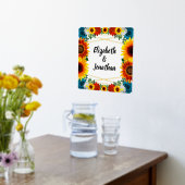 バックヤードサマーフローラ幾何学模様 箔ポスター (レイダウン (キッチン))