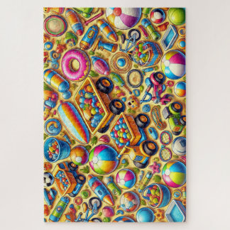 "バックヤードトイブラスト" - Jigsawパズル ジグソーパズル