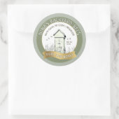 バックヤードハイブハニーピュアローハニーグリーン金ゴールド ラウンドシール (バッグ)