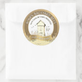 バックヤードハイブハニーピュアローハニー金ゴールド ラウンドシール (バッグ)