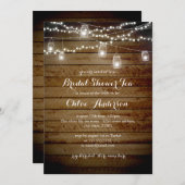 バックヤードハイ素朴ティーブライダルシャワー招待状 招待状 (正面/裏面)