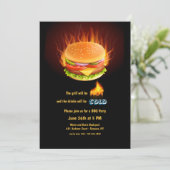 バックヤードバーガーパーティー 招待状 (スタンド正面)