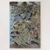 バックヤードバードオブザブリックズインテリア ジグソーパズル (縦)